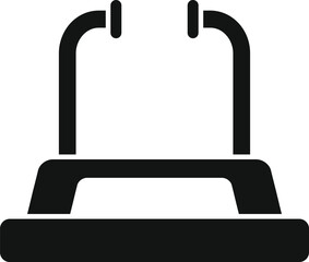 Poster - Augmented reality platform icon simple vector. 360 game tech. Futuristic metaverse