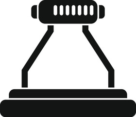Poster - Interface vr platform icon simple vector. Hologram future. Cinema projection