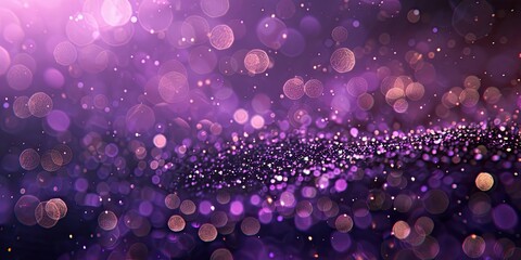 Wall Mural - abstract purple background with bright highlights of light. dark violet backdrop with pink and white