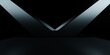 3d rendering of black abstract geometric dark background. Scene for advertising design, showroom, technology, future, modern, sport, game, metaverse, cosmetic, warehouse, garage. Sci Fi Illustration