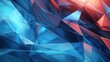 Abstract glass background. 3D render. polygonal surface