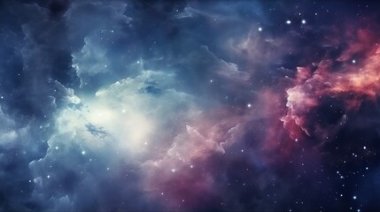 High definition star field, colorful night sky space. Nebula and galaxies in space. Astronomy concept background