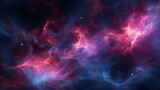 Fototapeta Kosmos - Neon Nebula, high resolution background for sci-fi and gaming related content