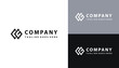Initial Letter CG G C GC with Simple Hexagon Shape Line Art Logo Design