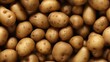 Kartoffeln als Hintergrundbild und endloses Muster.