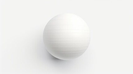 Poster - A large white egg sitting on top of a white surface. Suitable for various design projects