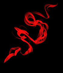 Poster - Red smoke