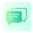 © ajat - comment gradient icon