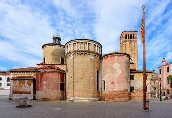 Wall Mural - Chiesa di San Giacomo dall'Orio church in Venice, Italy