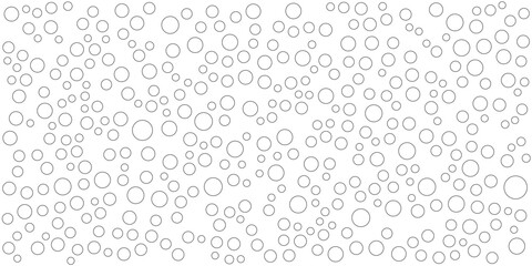 Wall Mural - Bubbles soda seamless pattern. white color soap texture.