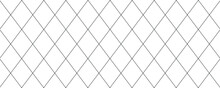 Mesh Texture For Fishing Nets. Seamless Pattern For Sportswear Or Soccer Goal, Volleyball Net, Basketball Hoop, Hockey, Athletics. Abstract Net Background For Sports.