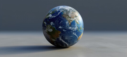 Sticker - earth globe animation