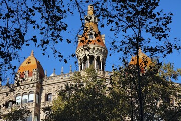 Wall Mural - Passeig de Gracia, Barcelona