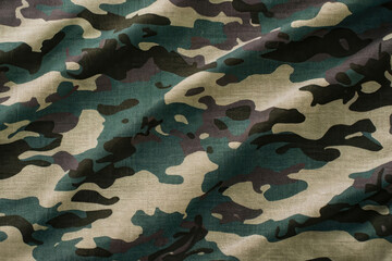 Wall Mural - military camouflage pattern, green camo