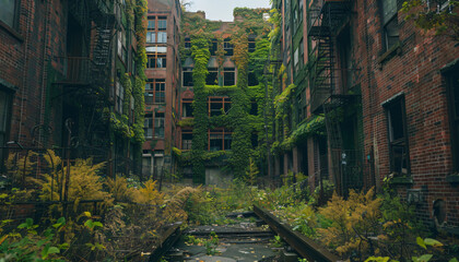 Abandoned city