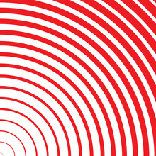  Simple Abstract Red Color Geometric Half Circle Halftone Daigonal Line Pattern On White Background