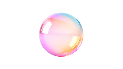 Wall Mural - isolated soap bubble cut out. soap bubble on transparent background