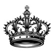 © hyam - royal crown in vintage vector