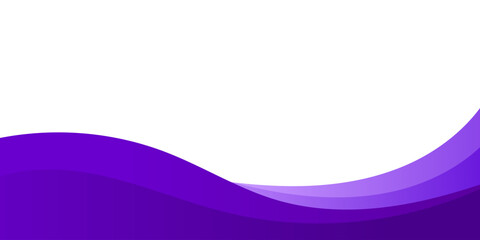 Wall Mural - abstract purple wavy business background. vector illustration