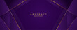 © oman vector - luxury premium purple background and gold line