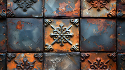 Close Up of Rusty Metal Surface