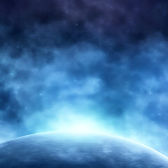 Wall Mural - space sky background