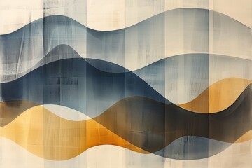 Wall Mural - Beige tones modern color blue and brown bland background