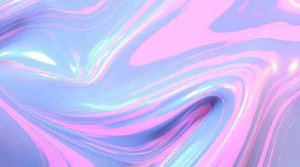 Wall Mural - Pink and blue background in psychedelic paint