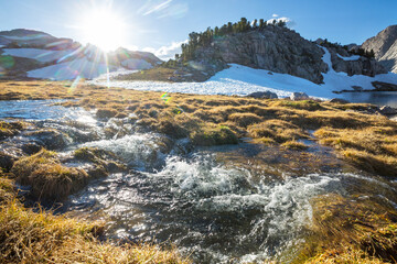 Canvas Print - Wind river range