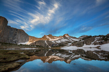 Canvas Print - Wind river range