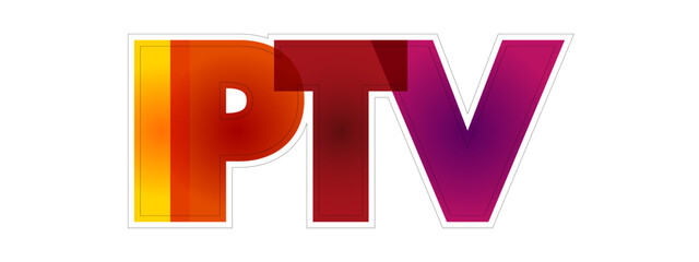 Poster - iptv - internet protocol television is the delivery of television content over internet protocol net