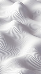Wall Mural - Abstract White Waves Texture

