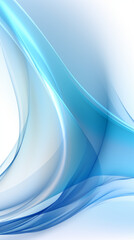 Wall Mural - Abstract Blue Wave Background Design

