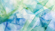 A contemporary abstract backdrop in watercolor, with dominant blue and green hues softly merging.
