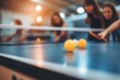 © Yuliia - Happy teenagers playing ping pong pretty diverse college friends having fun tennis match play young guys leisure time sports activity action friendly competition friendship entertainment table sport