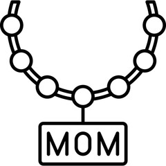 Sticker - Mom's Jewelry Icon