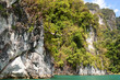 The limestone rocks at Khao Sok national park. Surat Thani province. Thailand