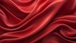 Smooth elegant red silk or satin texture background