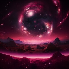 Beautiful starry sky
