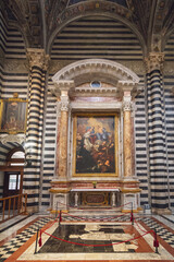 Canvas Print - Duomo di Siena, Siena Cathedral in Tuscany, Italy