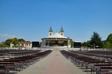 Wall Mural - Sanktuarium w Medjugorje 