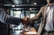 © Gayan - Office Etiquette: Mutual Respect Demonstrated Through A Handshake