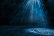 Bright Light Shines Into Dark Cave. Generative AI