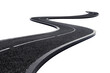 © PixMarket - Winding asphalt road isolated on transparent background