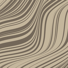 Poster - abstract geometric line wave pattern vector illustration.