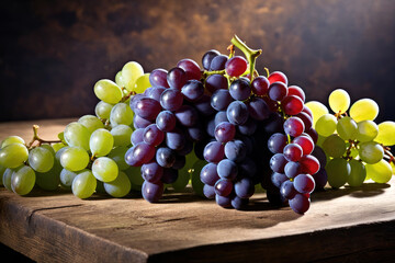 Wall Mural - Grapes, generated by artificial intelligence