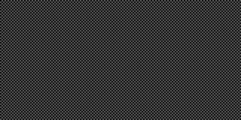 Black vertical carbon fiber seamless texture pattern vector illustration. Textile fabric, car tuning or cloth macro seamless kevlar crisscross texture background.