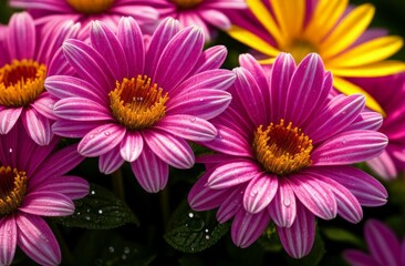 pink flowers