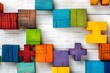 Creativity Unleashed with Colorful Blocks