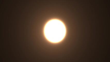 Wall Mural - Two Suns into a deep space outside the earth's atmosphere